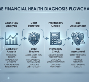 中小企業財務健診｜現金流・債務・獲利・風險全面診斷｜財務工程碩士