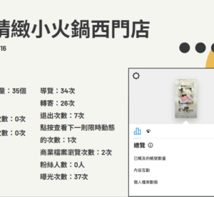 經營IG/FB粉專與分析