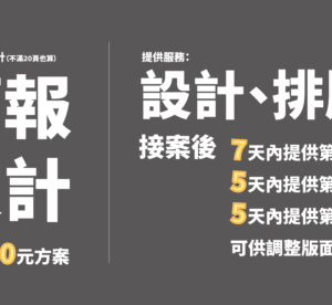 平面設計：簡報美編